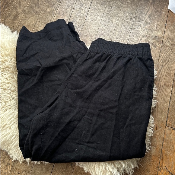 Old Navy High-Rise Taupe & black linen bundle - Picture 8 of 8